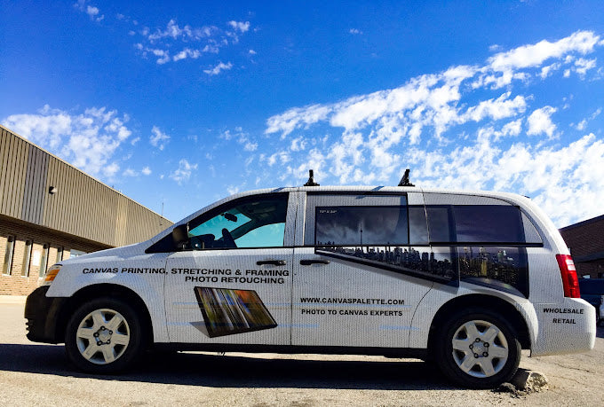 Sample of wrap Van Toronto
