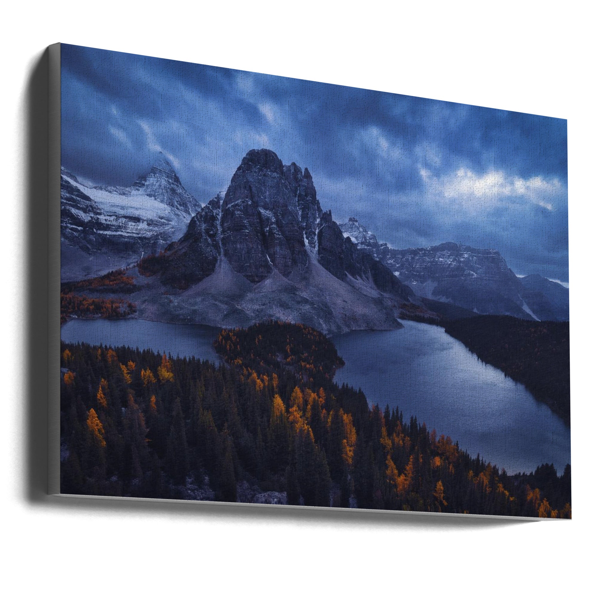 Wall art Mt Assiniboine: Amidst A Snow Storm