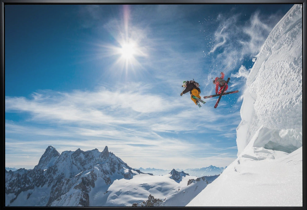 Wall art Jumping Legends
