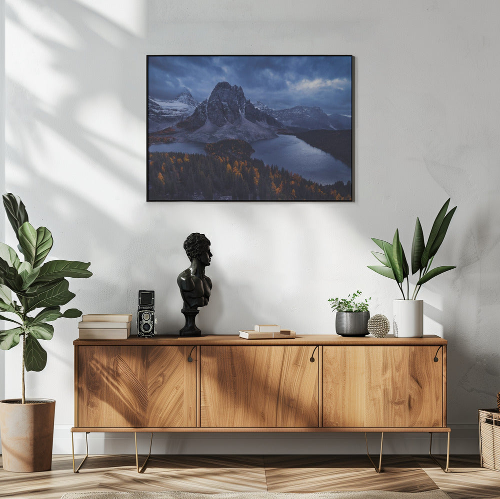 Wall art Mt Assiniboine: Amidst A Snow Storm