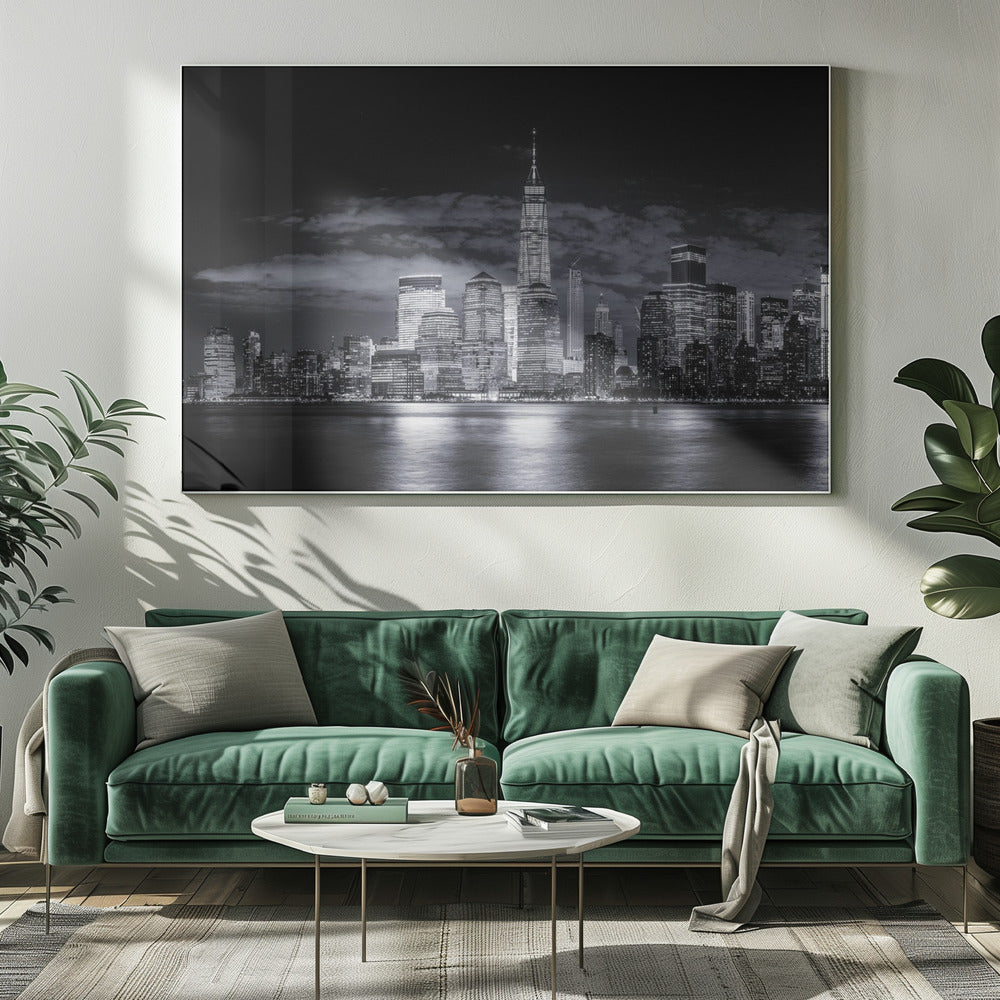 Wall art Gotham. Manhattan skyline