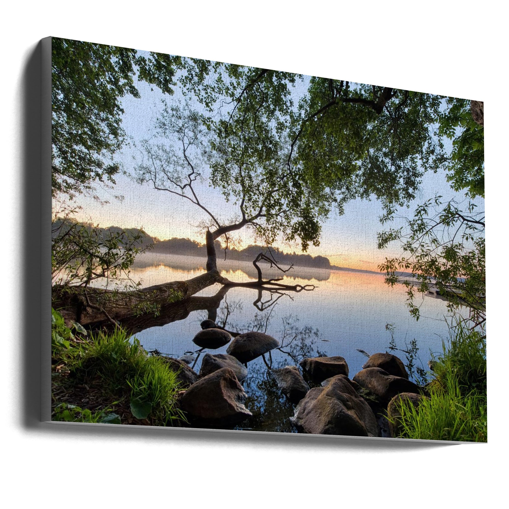 Wall art Lake view