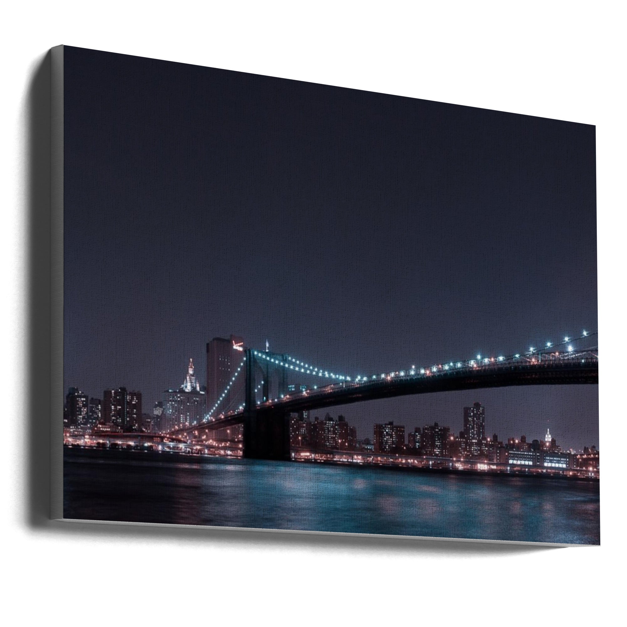 Wall art Manhattan Skyline and Brooklyn Bridge